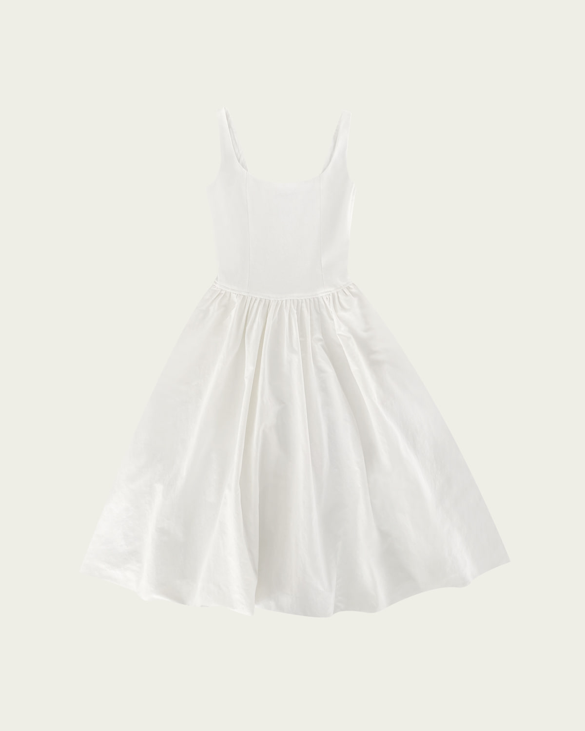 Tunda Jersey Dress - White